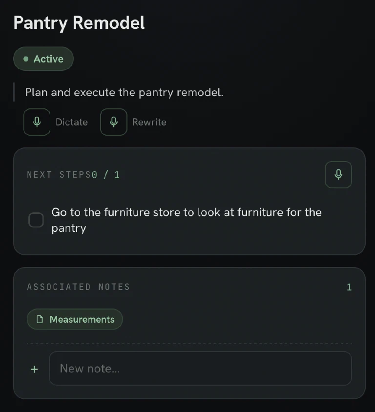 An example of the pantry remodel project we’ve worked on.